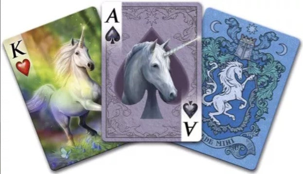 BICYCLE® UNICORNS DE ANNE STOKES