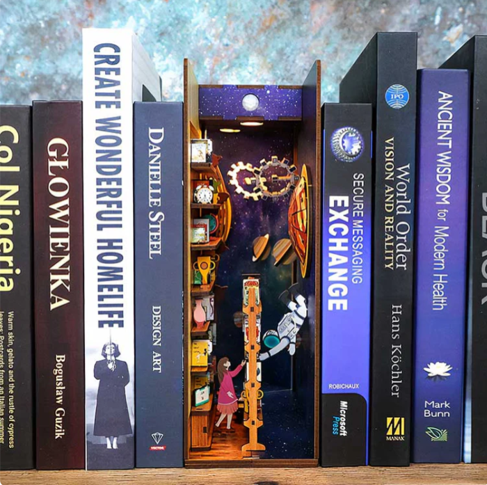Booknook Interestellar Separador de Libros Tonecheer