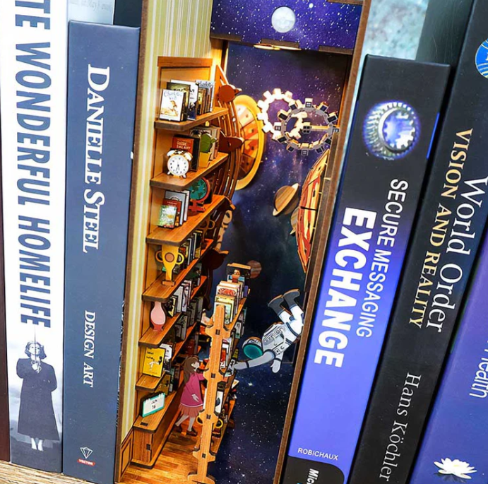 Booknook Interestellar Separador de Libros Tonecheer