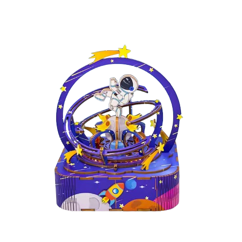 Paseando por el espacio - Caja de música Armable MB007