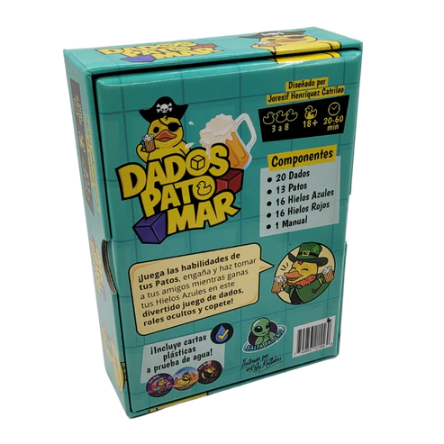 DADOS PATO MAR: ¡Engaño, Dados y Hielo en Alta Mar!