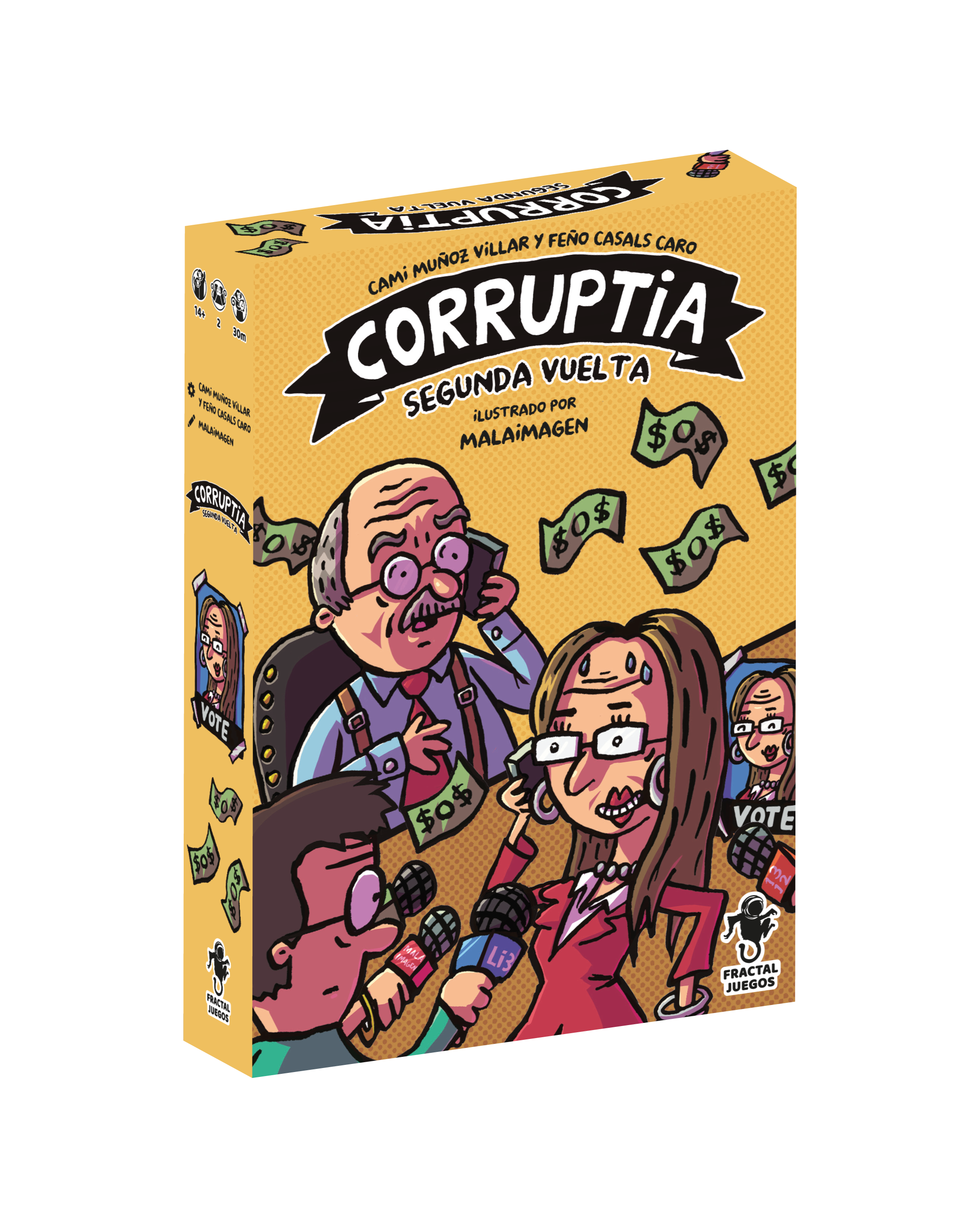 Corruptia: Segunda Vuelta - Juego de Mesa