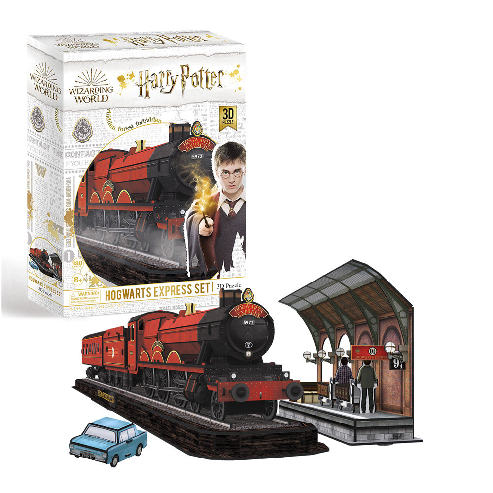 Hogwarts Express Harry Potter Tren Puzzle 3D Cubicfun