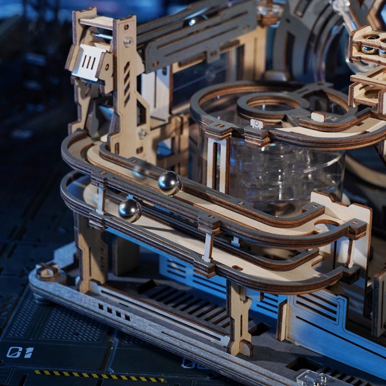 Pista de Bolitas Motor USB- Marble Spaceport Robotime