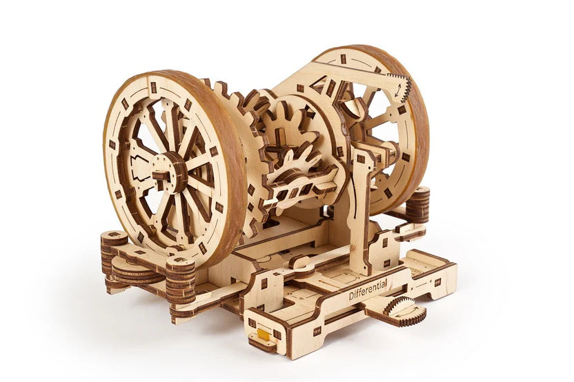 UGEARS Diferencial - Maqueta Mecánica de Madera 3D