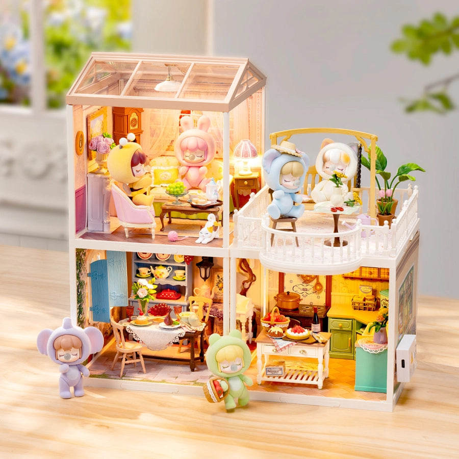 ROLIFE Super Creator: Farmhouse Kitchen (DW024) - Maqueta Modular DIY Rústica