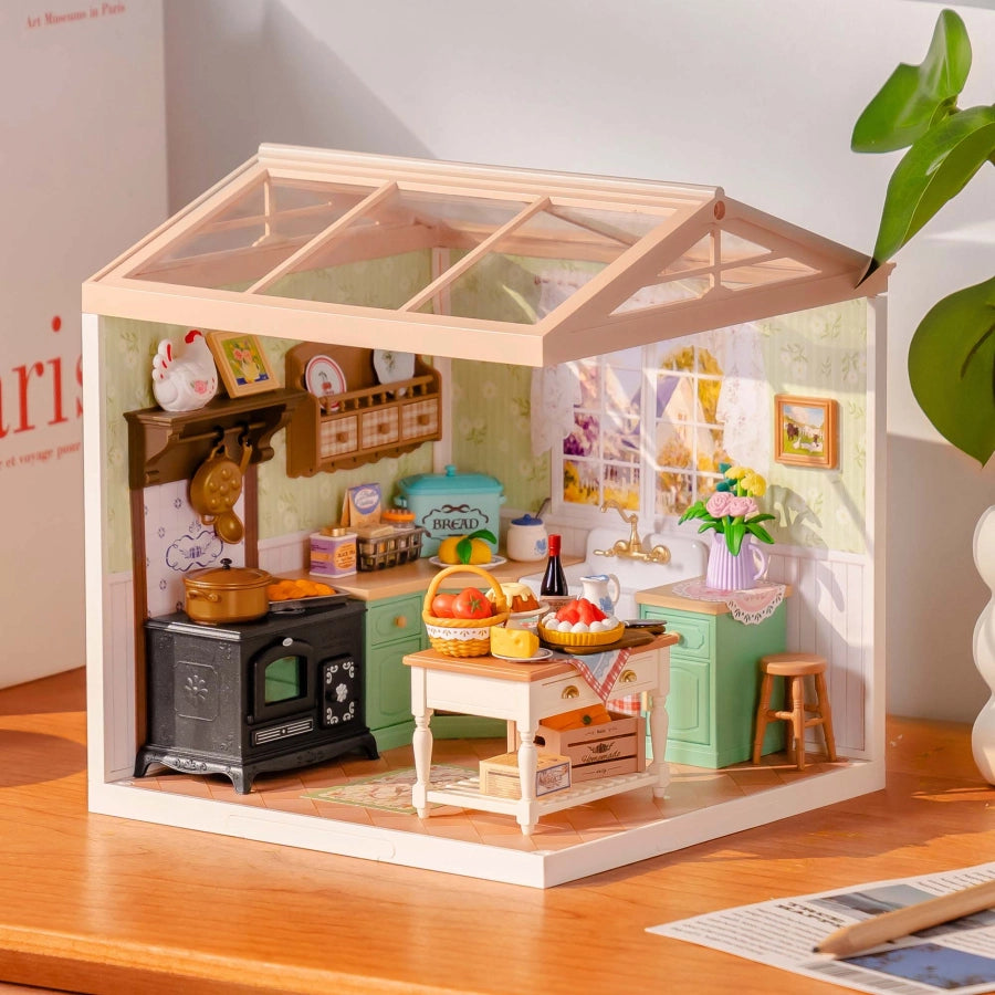 ROLIFE Super Creator: Farmhouse Kitchen (DW024) - Maqueta Modular DIY Rústica