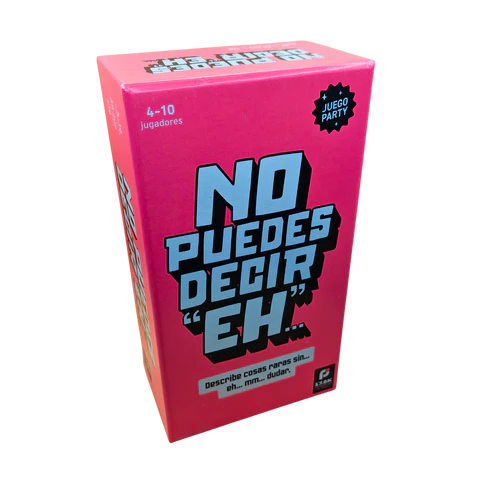 NO PUEDES DECIR EH!: El Juego donde el Silencio vale Oro