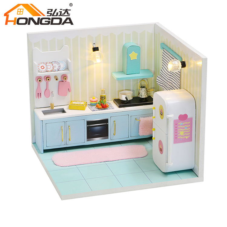 Kit de Casa de Muñecas Miniatura DIY mini house -S2007