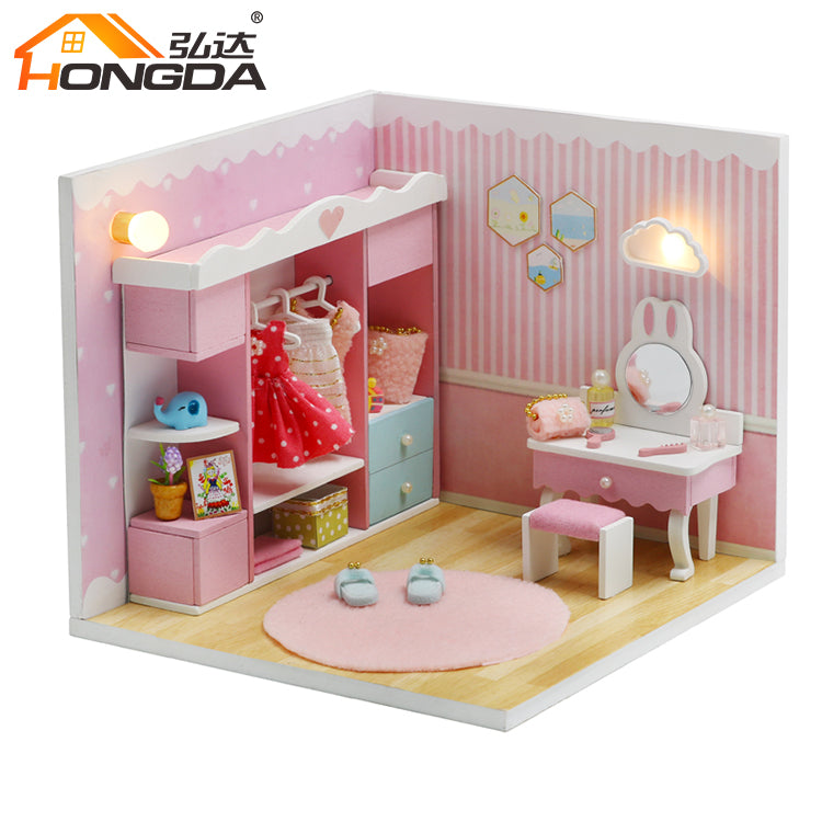 Kit de Casa de Muñecas Miniatura DIY mini house -S2011