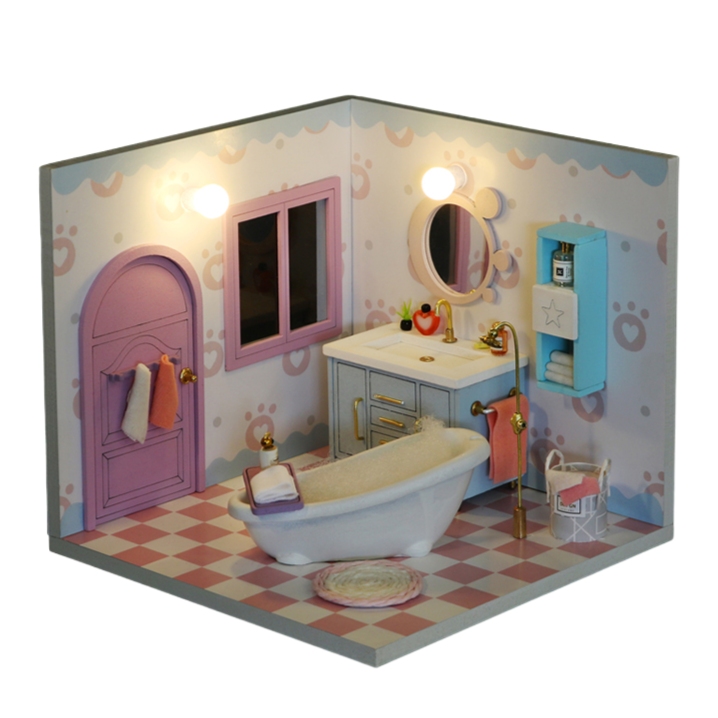 Kit de Casa de Muñecas Miniatura DIY mini house -S2010