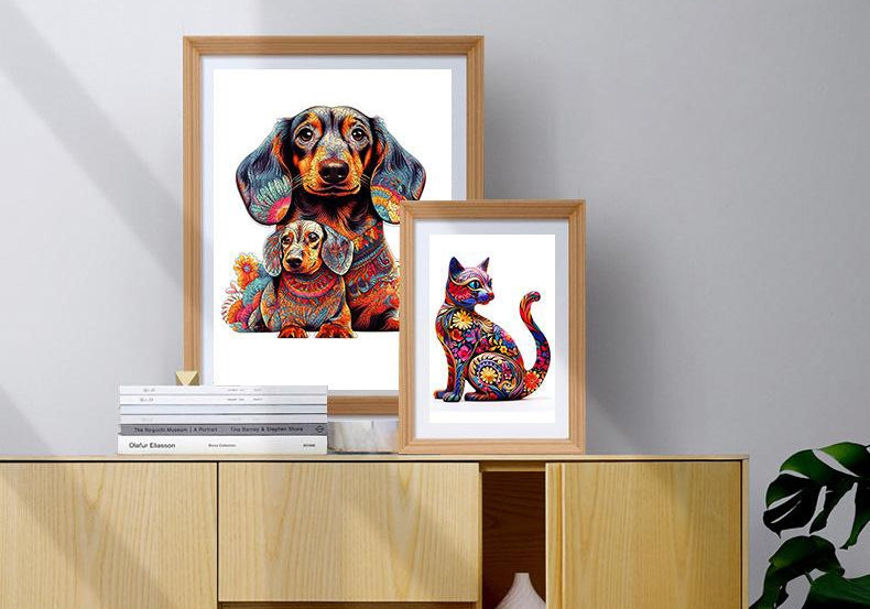 Puzzle de Madera Artístico - Rompecabezas Decorativo