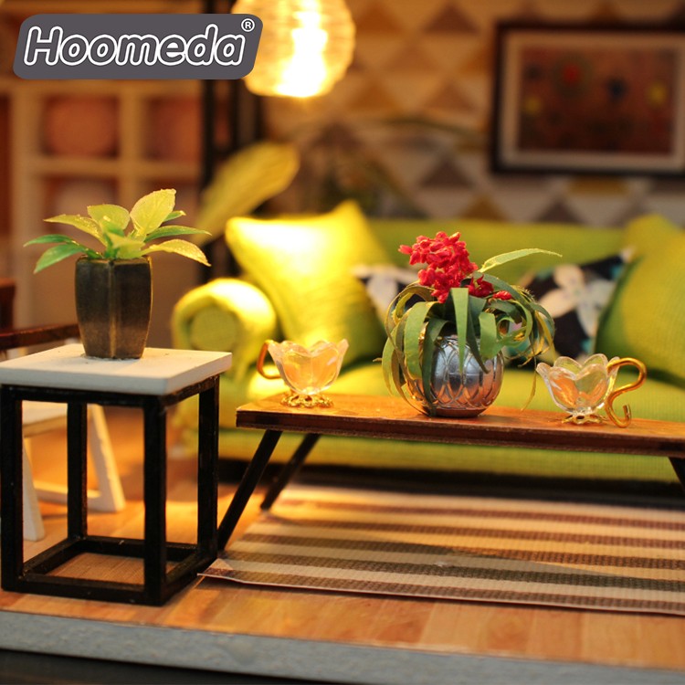 Kit casa en miniatura armable - Enjoy the romantic Nordic - M030