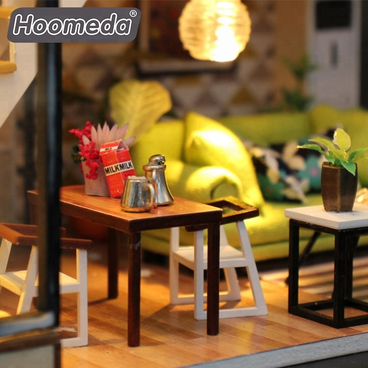 Kit casa en miniatura armable - Enjoy the romantic Nordic - M030