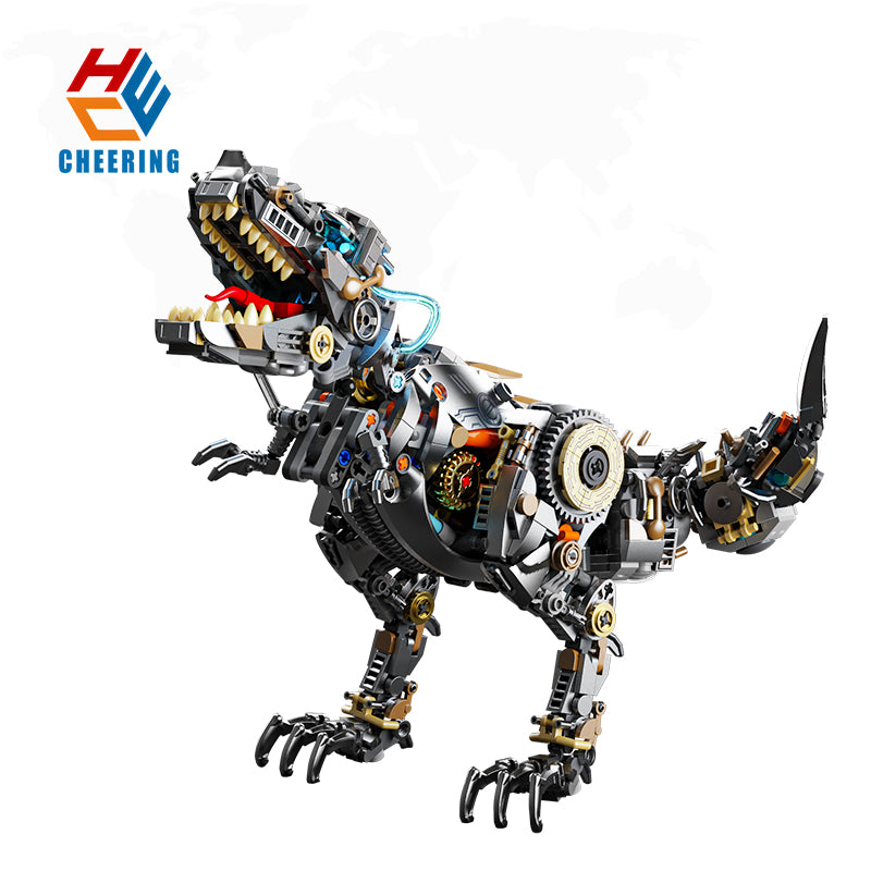 Tiranosaurio Mecánico MOC - Set de Bloques de Construcción (1768 Piezas)