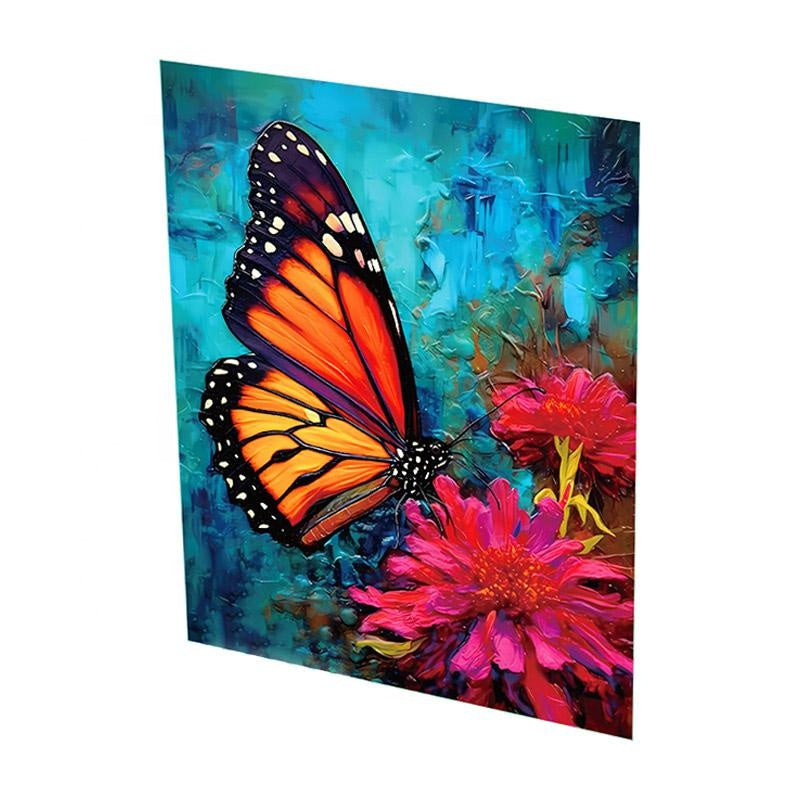 PUZZLE DE TERCIOPELO JACKO TOYS: Mariposa en Flor (1000 Piezas)