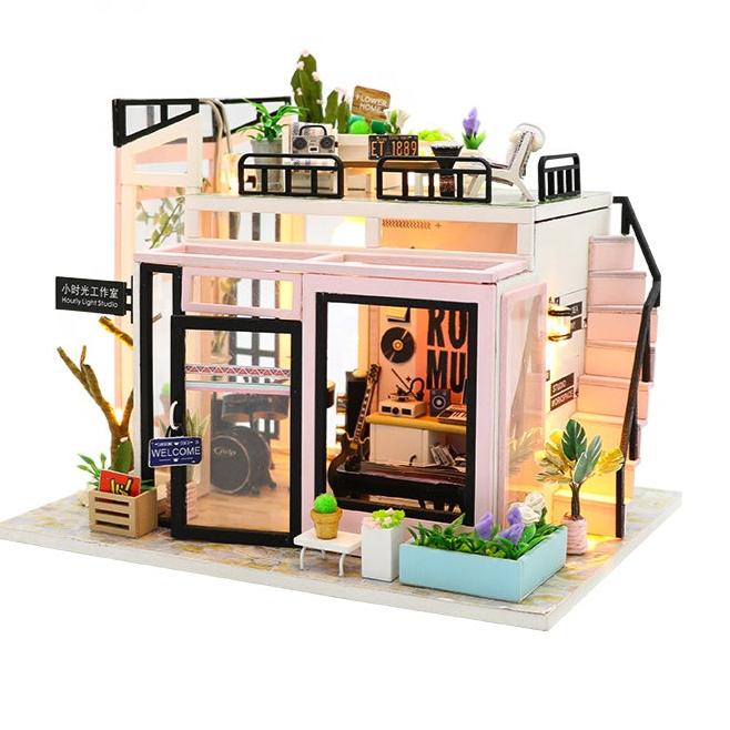 Casa de Muñecas en Miniatura DIY Houguang Studio - M903