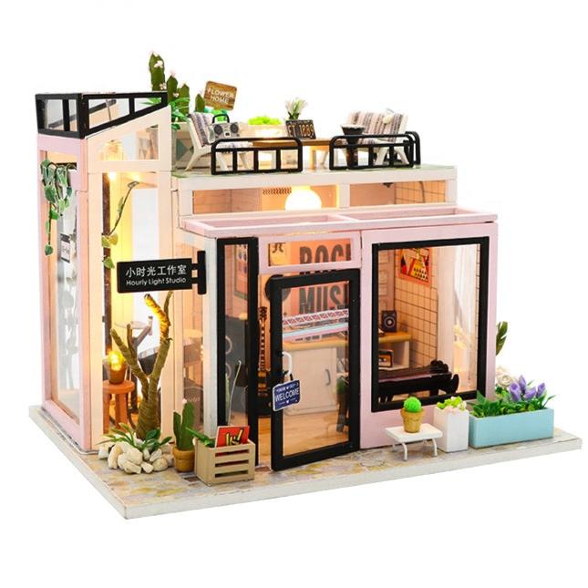 Casa de Muñecas en Miniatura DIY Houguang Studio - M903