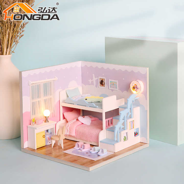 Kit de Casa de Muñecas Miniatura DIY mini house - S2003