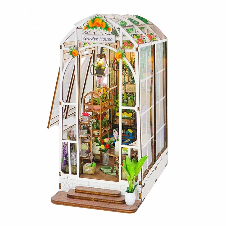 Invernadero Miniatura  - Separador de Libros Armable - Booknook M2313