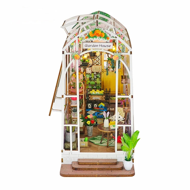 Invernadero Miniatura  - Separador de Libros Armable - Booknook M2313