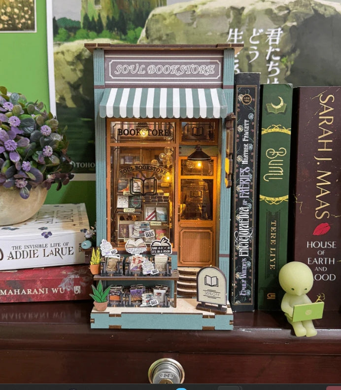 Libreria Del Alma - Separador de Libros Armable - Booknook M2314