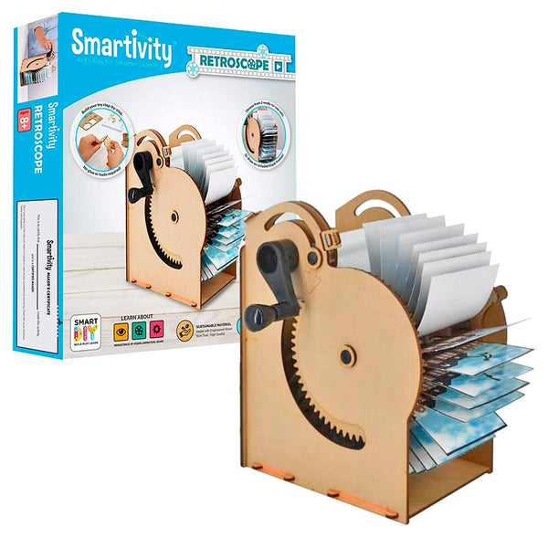 Máquina de Animación Retroscopio Puzzle 3D Smartivity