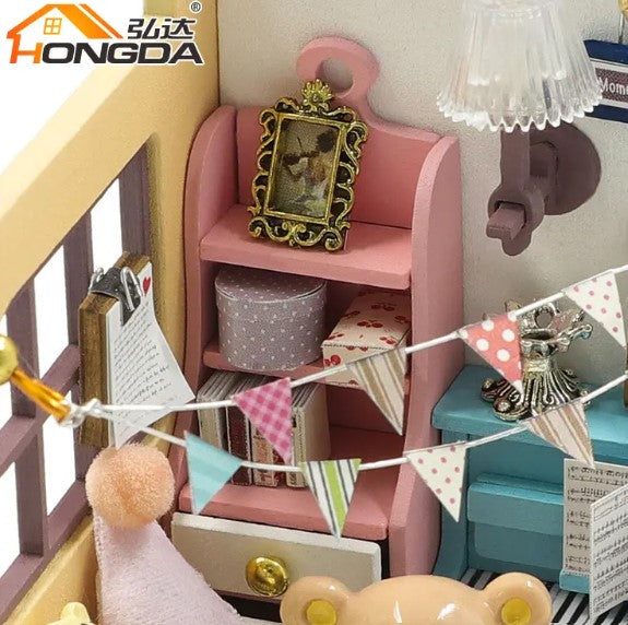 Hongda - Moments of music s2303 - Kit de Casa de Muñecas Miniatura