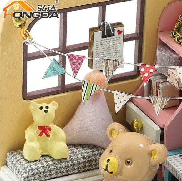 Hongda - Moments of music s2303 - Kit de Casa de Muñecas Miniatura