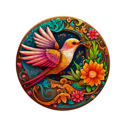 Puzzle de Madera Artístico - Rompecabezas Decorativo