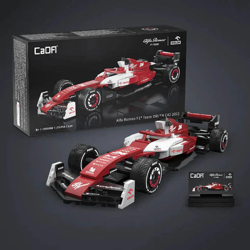 Auto de Fórmula 1 Alfa Romeo C42 - Set de Bloques para Armar 1:24 (CaDA)