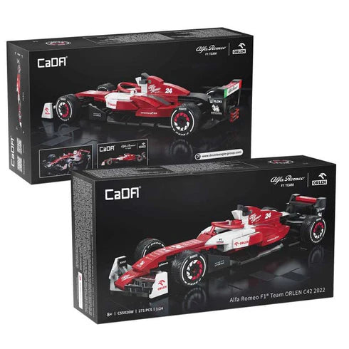 Auto de Fórmula 1 Alfa Romeo C42 - Set de Bloques para Armar 1:24 (CaDA)