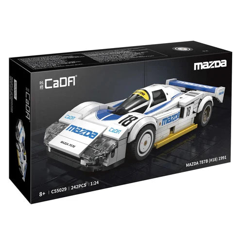 Auto de Carreras Mazda 787B (Le Mans 1991) - Set de Bloques 1:24 (CaDA)