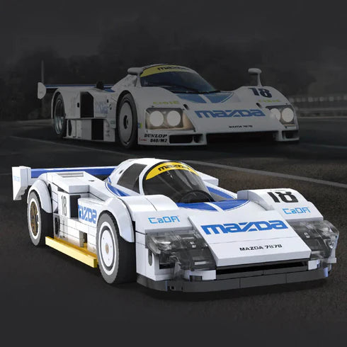 Auto de Carreras Mazda 787B (Le Mans 1991) - Set de Bloques 1:24 (CaDA)