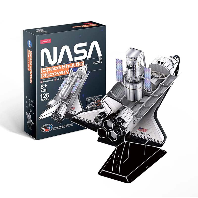 Nasa Transbordador Espacial Discovery Armable 127 Piezas