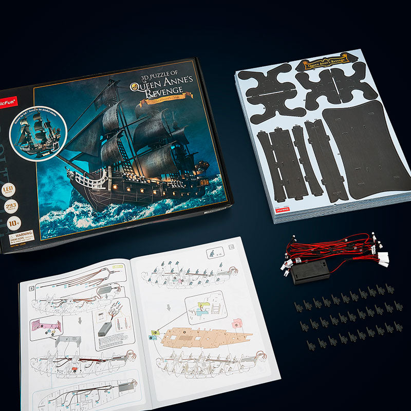 Puzzle 3D La Venganza Reina Ana LED