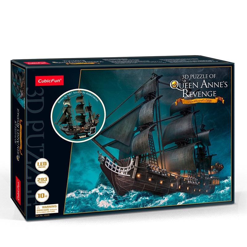 Puzzle 3D La Venganza Reina Ana LED