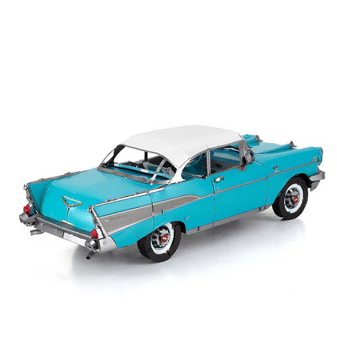 Chevrolet Bel Air 1957 (Auto ClD de Metal (Metal Earth)ásico) - Maqueta 3