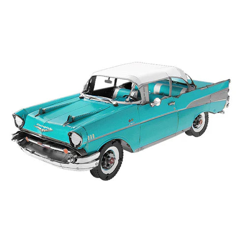 Chevrolet Bel Air 1957 (Auto ClD de Metal (Metal Earth)ásico) - Maqueta 3