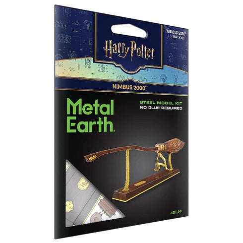Escoba Nimbus 2000 (Harry Potter) - Maqueta 3D de Metal (Metal Earth)