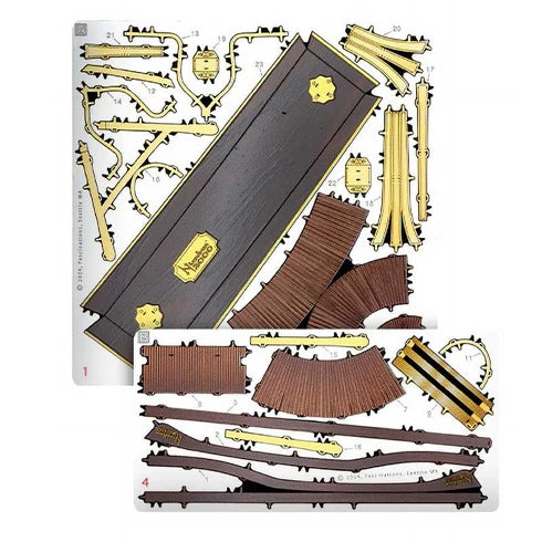Escoba Nimbus 2000 (Harry Potter) - Maqueta 3D de Metal (Metal Earth)