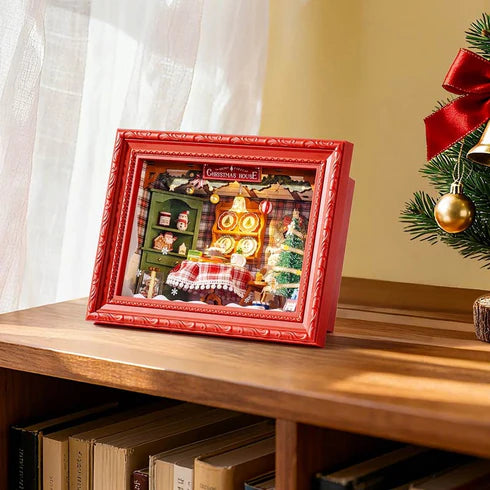 ROLIFE Cuadro Miniatura DIY: Christmas Eve Party (DP005) - La Magia de la Nochebuena