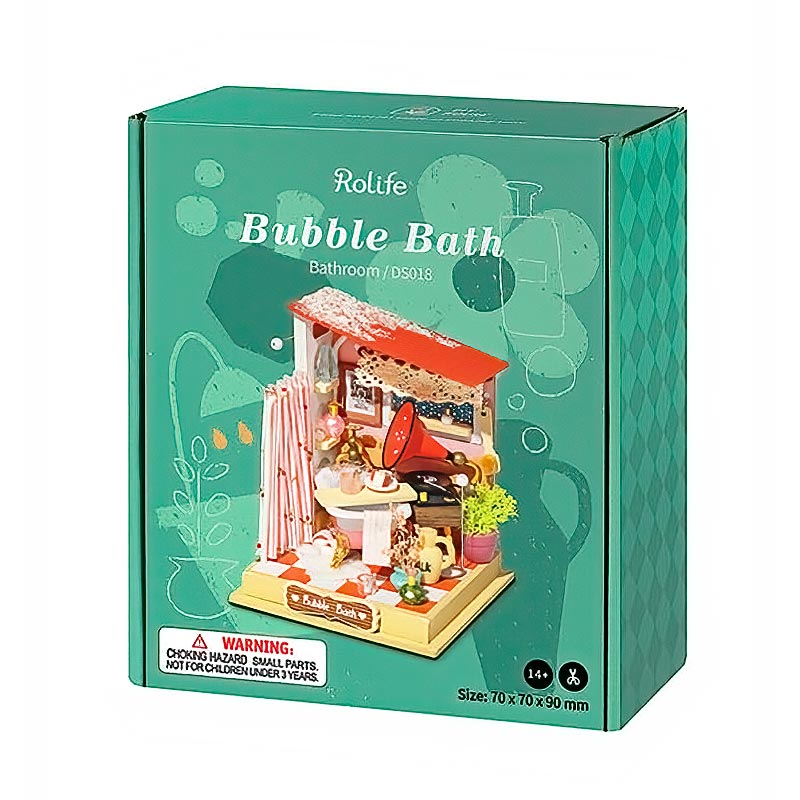Mini ambiente - Bubble bath (Cuarto de Baño)