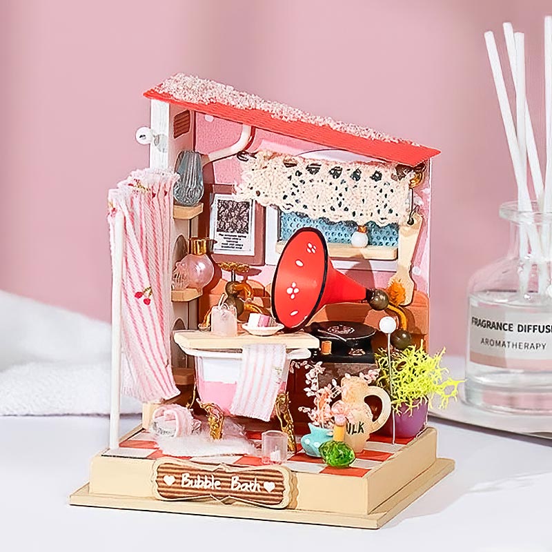 Mini ambiente - Bubble bath (Cuarto de Baño)