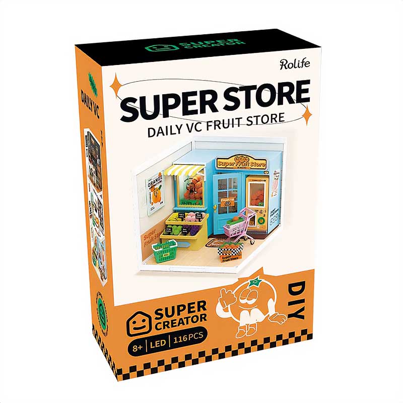 Casa en Miniatura para Armar - Super Creator Daily VC Fruit Store DW003