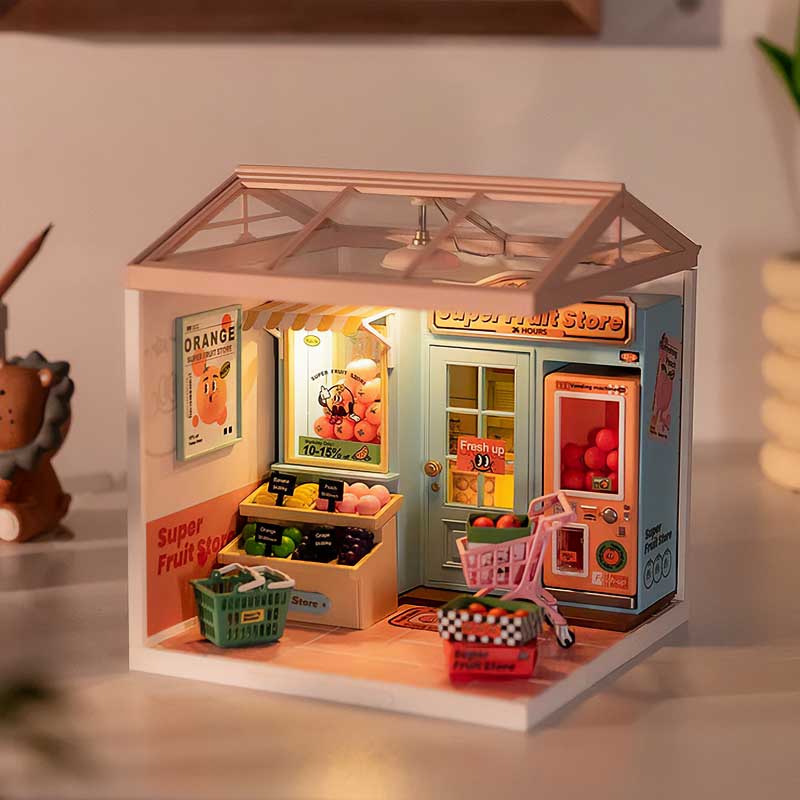 Casa en Miniatura para Armar - Super Creator Daily VC Fruit Store DW003