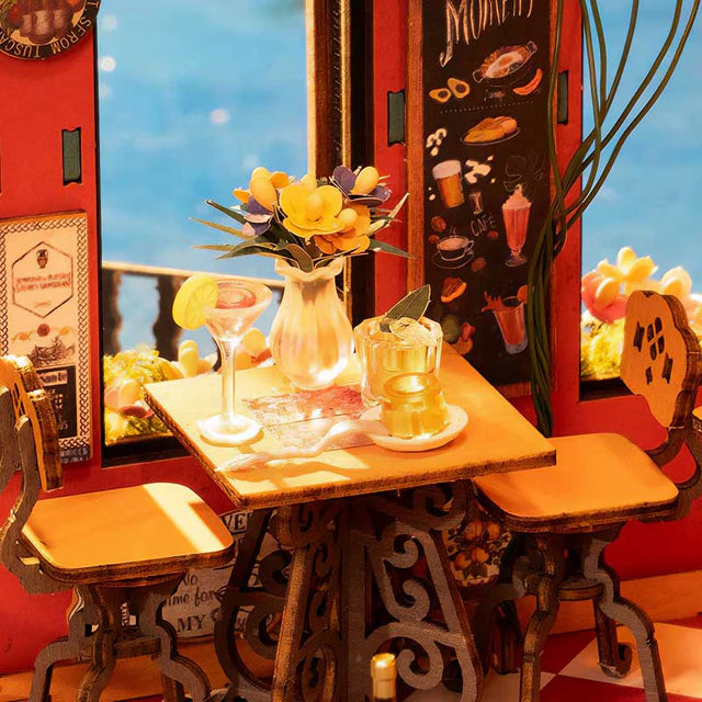 Miniatura Bar & Bistró Europeo - Cheers Bar & Dining DIY (Rolife DG173)