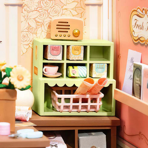 Miniatura DIY "Fresh Flower Shop" - Maqueta para Armar (Rolife)