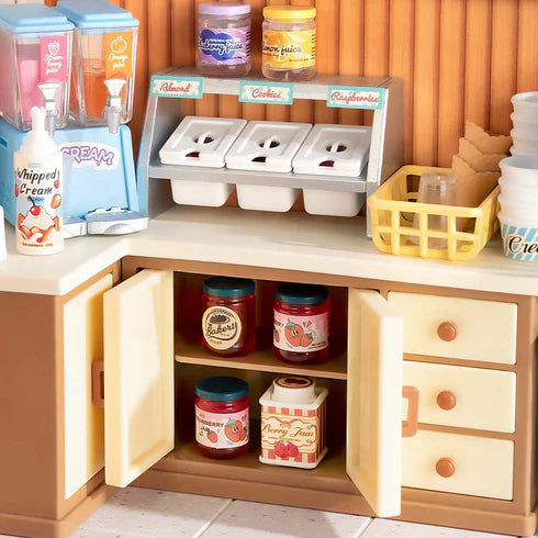 Miniatura DIY "Flavorful Ice Cream Shop" - Maqueta para Armar (Rolife)