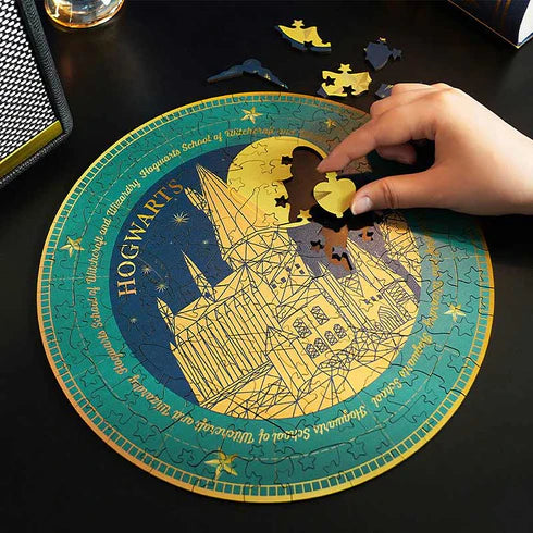 Reloj Puzzle 3D Harry Potter "Hogwarts" - Modelo para Armar (TOI)